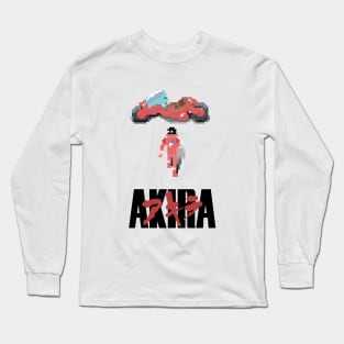 Akira Pixel art (8bit) Long Sleeve T-Shirt